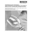 BOSCH SHX57C Manual de Usuario